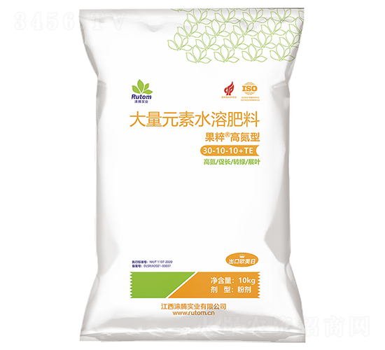 高氮型大量元素水溶肥料30-10-10+TE-果粹-淶騰