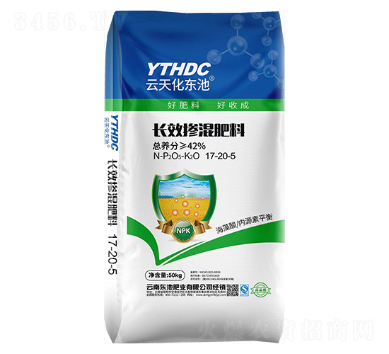 長(zhǎng)效摻混肥料17-20-5-云天化東池-東池肥業(yè)