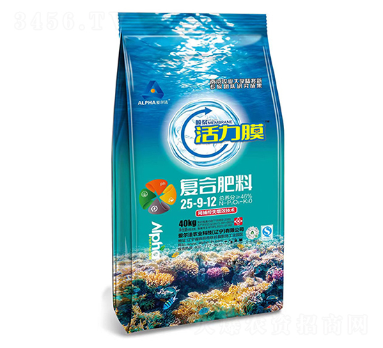 活力膜復合肥料25-9-12-愛爾法
