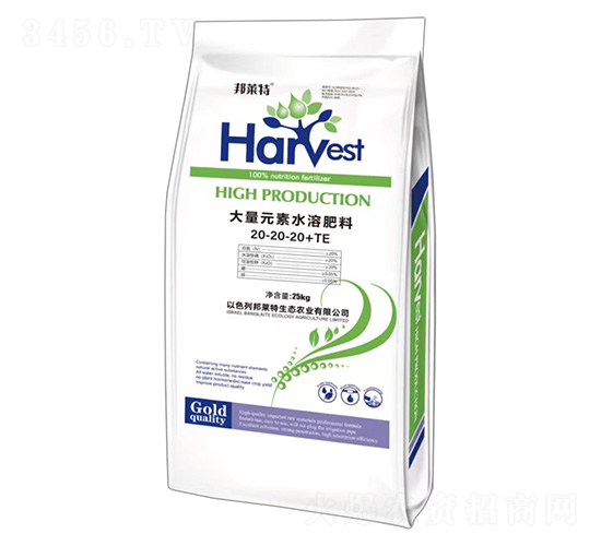大量元素水溶肥料20-20-20+TE-邦萊特-邦博肥業(yè)