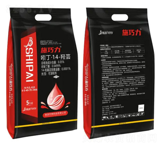 高鉀型植調藥肥6-5-40+TE+4HA-施巧力-施派作物