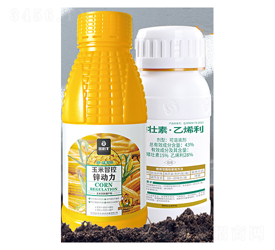 43%矮壯素·乙烯利-玉米鋅動力-金必豐