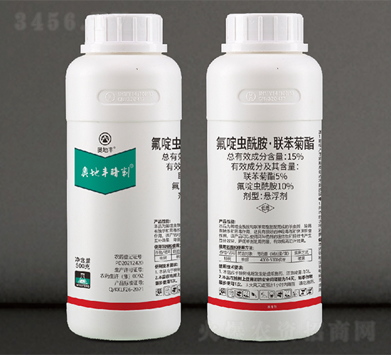 15%氟啶蟲(chóng)酰胺·聯(lián)苯菊酯懸浮劑-奧地豐暗刺-奧地豐