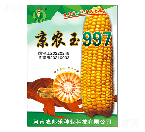 京農(nóng)玉997玉米種子-農(nóng)邦樂