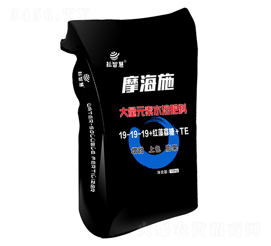 摩海施大量元素水溶肥料19-19-19+紅藻寡糖+TE-耘智慧