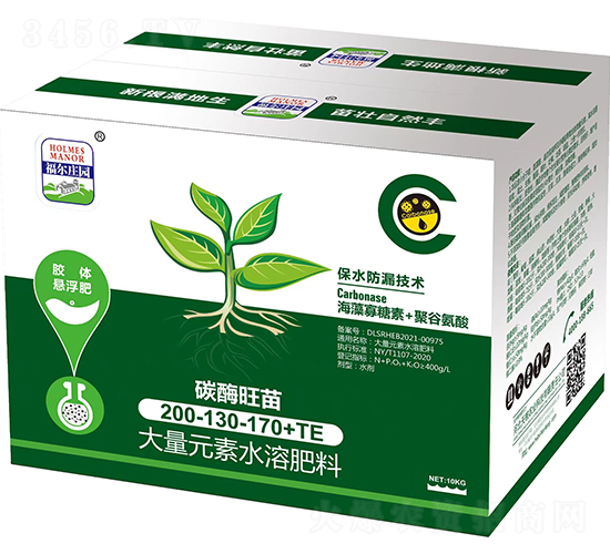 碳酶旺苗大量元素水溶肥料200-130-170+TE-天糧農業(yè)