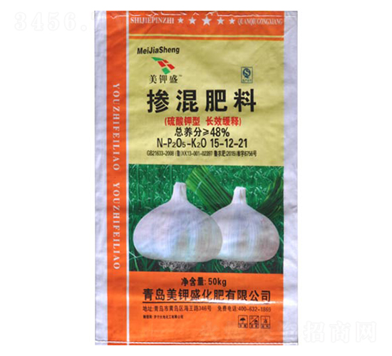 摻混肥料15-12-21-美鉀盛