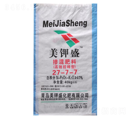 摻混肥料27-7-7-美鉀盛