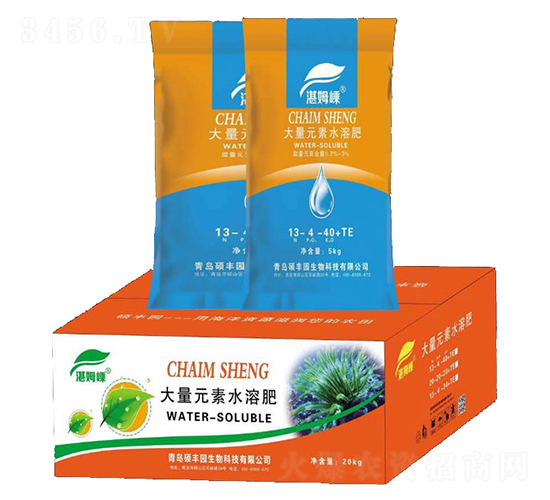 大量元素水溶肥13-4-40+TE-碩豐園