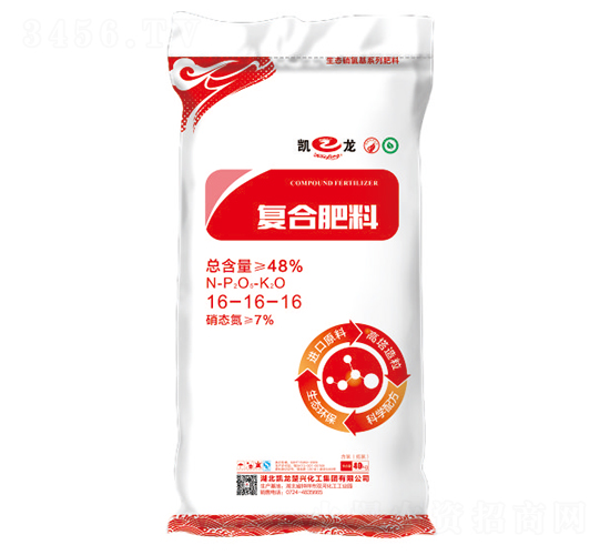生態(tài)硝氯基復合肥料16-16-16-凱龍-凱龍楚興