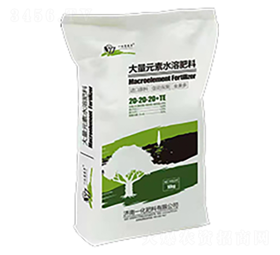 大量元素水溶肥20-20-20+TE-一化肥料