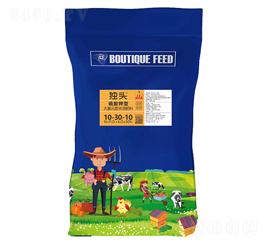 硫酸鉀型大量元素水溶肥料10-30-10-獨(dú)頭-農(nóng)夫情