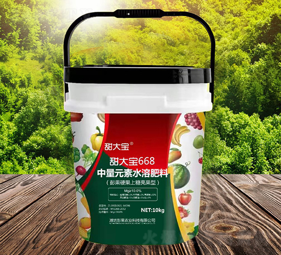 甜大寶668中量元素水溶肥料-甜大寶-彭果紅