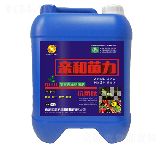 抗菌肽復合微生物菌劑-親和菌力-金惠農