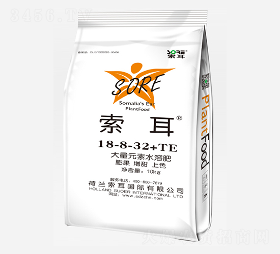 大量元素水溶肥料18-8-32+TE-索耳-海米拉