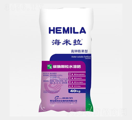 高鉀膨果型碳酶顆粒水溶肥-海米拉