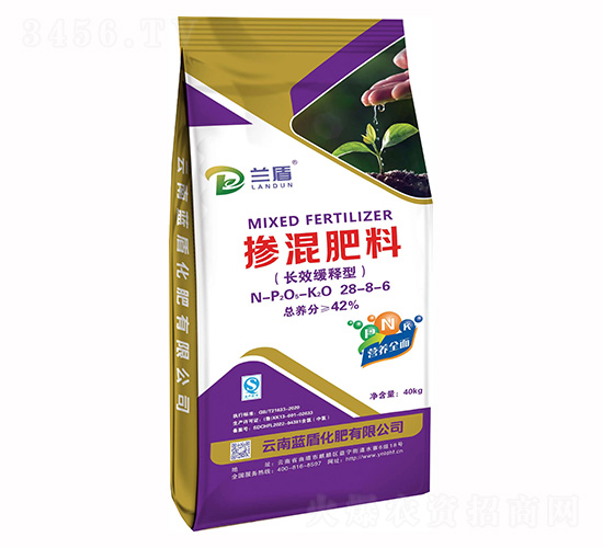 長(zhǎng)效緩釋型摻混肥料28-8-6-藍(lán)盾化肥
