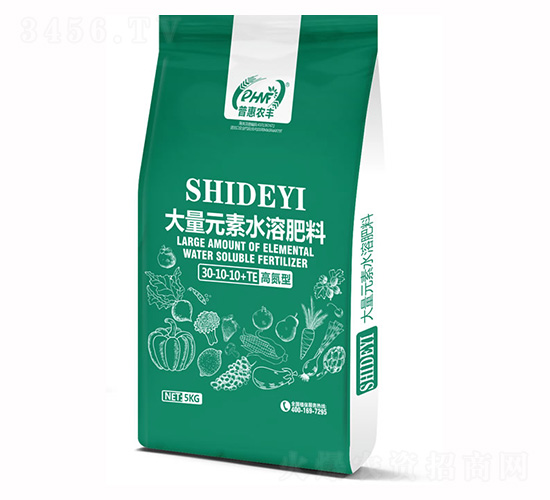 高氮型大量元素水溶肥30-10-10+TE-普惠農(nóng)豐