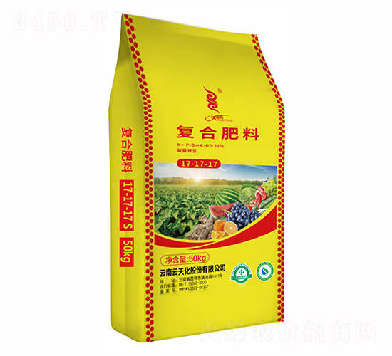 硫酸鉀型復(fù)合肥料17-17-17-天騰化工