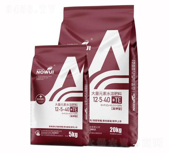高鉀型大量元素水溶肥料12-5-40+TE-農(nóng)無憂