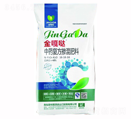 金嘎噠中藥復(fù)方摻混肥料16-16-16-菲特萊澤
