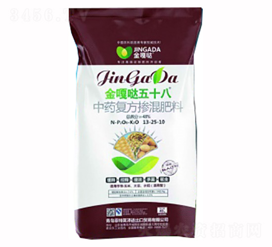中藥復(fù)方摻混肥料13-25-10-金嘎噠五十八-菲特萊澤