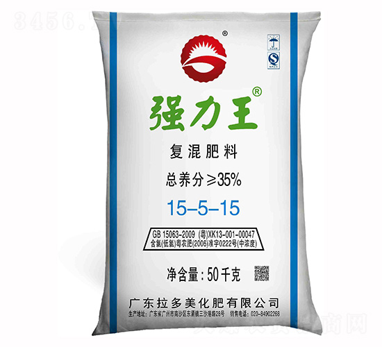 尿氯基復(fù)混肥料15-5-15-強(qiáng)力王