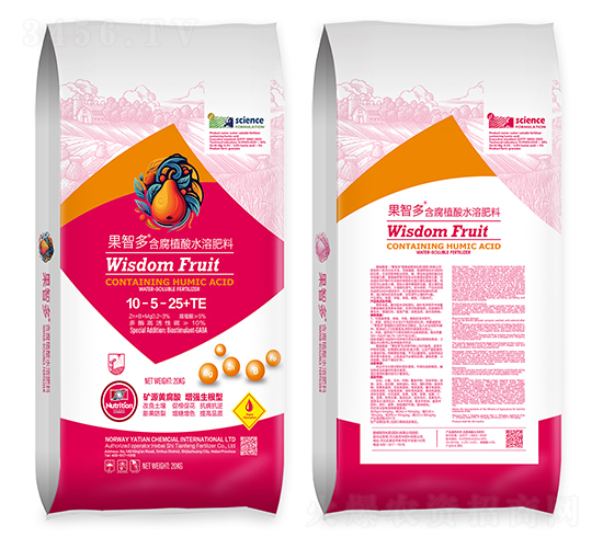 果智多含腐植酸水溶肥料10-5-25+TE-施田豐