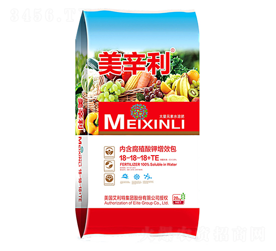 大量元素水溶肥料18-18-18+TE-美辛利