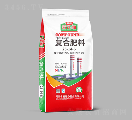 50kg復合肥料25-14-6-喜連心