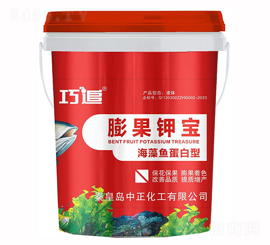 海藻魚蛋白型膨果鉀寶-巧追-中正化工
