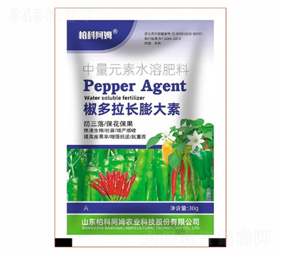 中量元素水溶肥料-椒多拉長膨大素-柏科阿姆