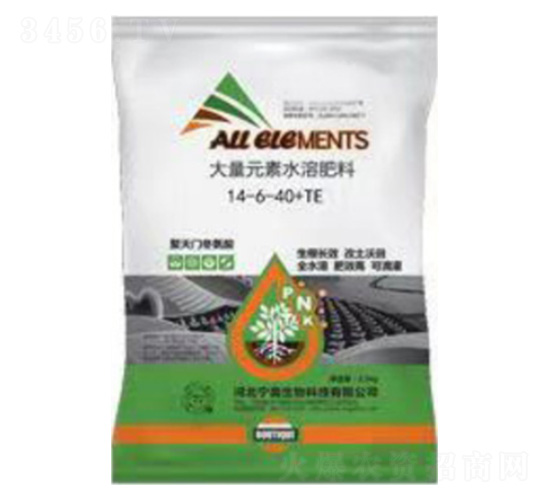 高鉀型大量元素水溶肥14-6-40+TE-翔達(dá)生物