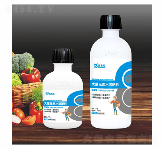 平衡型大量元素水溶肥料200-200-200+TE-寶豐收