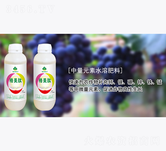 中量元素水溶肥料-格美肽-淳萃能源