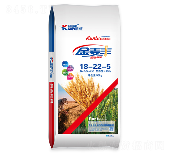 金麥豐復(fù)合肥料18-22-5-科普諾-潤(rùn)土化肥