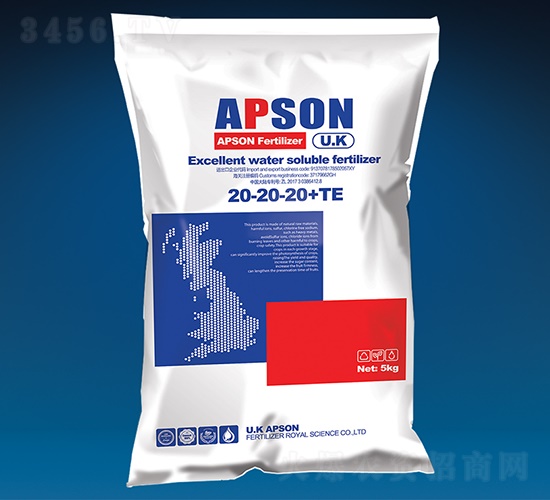 氨基寡糖大量元素水溶肥料20-20-20+TE-愛(ài)普生