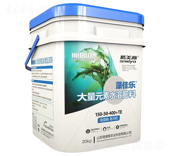 藻佳樂大量元素水溶肥料150-50-400+TE-格美雅