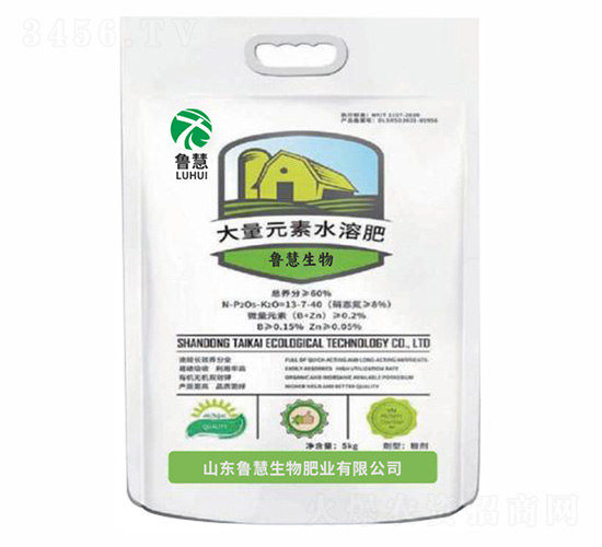 大量元素水溶肥13-7-40-魯慧生物