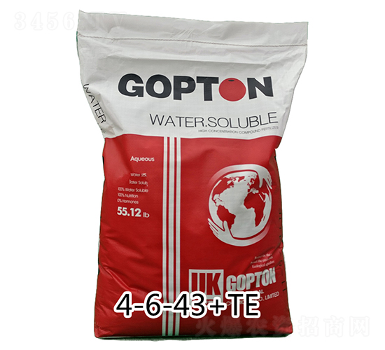 Ӣ��(gu��)ԭ���M(j��n)�ڹ��D�طN���ϴ���Ԫ��ˮ�ܷ�4-6-43+TE-��ɪ��