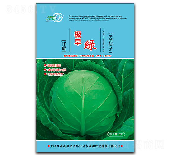 極早綠-甘藍(lán)種子-金木茂和
