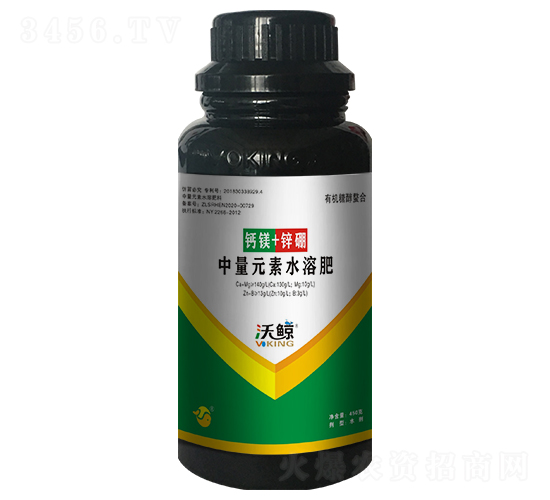 鈣鎂鋅硼中量元素水溶肥-沃鯨