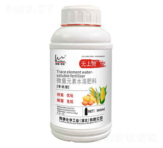 豐抗型大量元素水溶肥料-無上贊-利事·利世-利事化學(xué)
