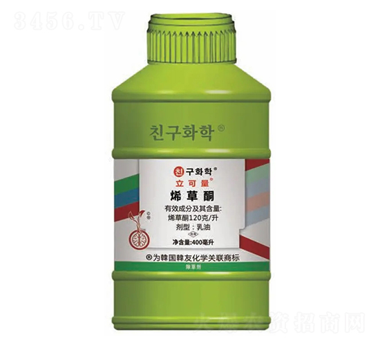 大豆田除草劑（烯草酮）-立可量-韓友化學