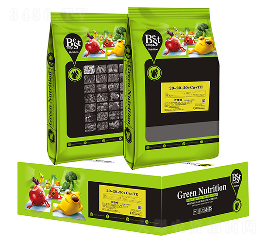 大量元素水溶肥料20-20-20+Ca+TE-農康姆