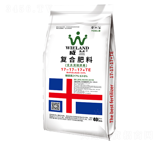 復合肥料17-17-17+TE-威蘭-道爾頓