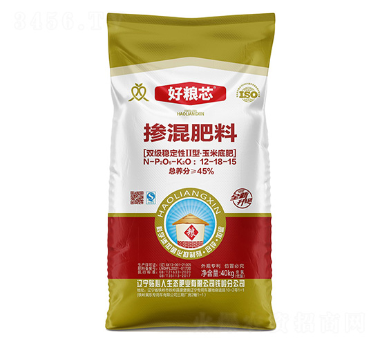 雙級(jí)穩(wěn)定性II型·玉米專用摻混肥料12-18-15-好糧芯-貼心人肥業(yè)