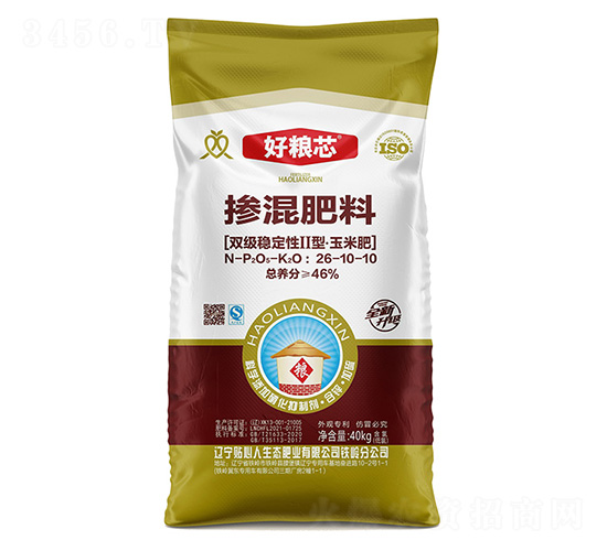 雙級(jí)穩(wěn)定性II型·玉米專用摻混肥料26-10-10-好糧芯-貼心人肥業(yè)
