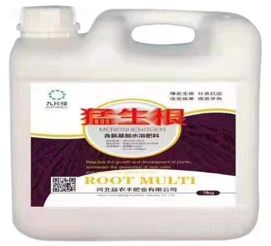 猛生根含腐植酸水溶肥料-九片綠-益農(nóng)豐肥業(yè)