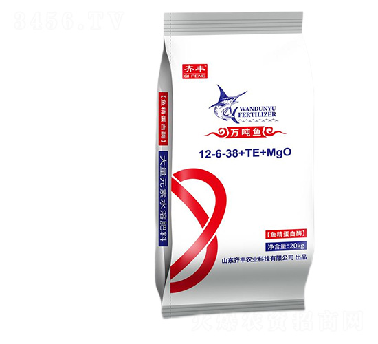 魚精蛋白酶大量元素水溶肥12-6-38+TE+MgO-萬噸魚-齊豐農(nóng)業(yè)